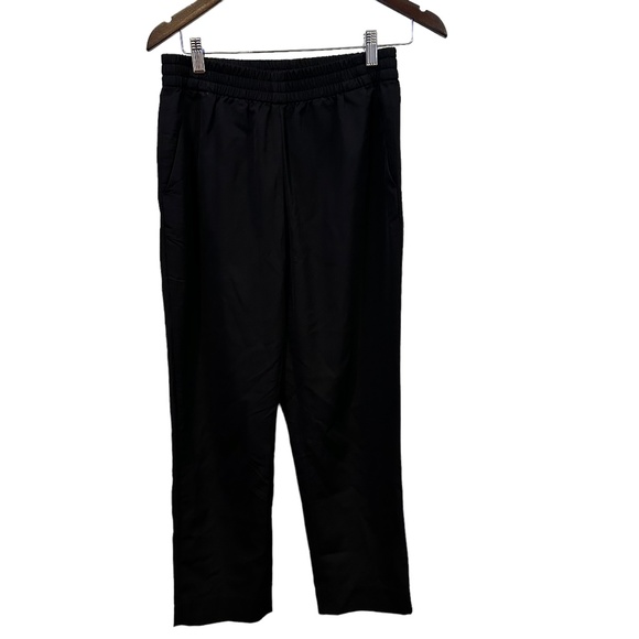Everlane 100% Wool elastic waist pull on pants black classic women’s size 2 - Picture 1 of 6